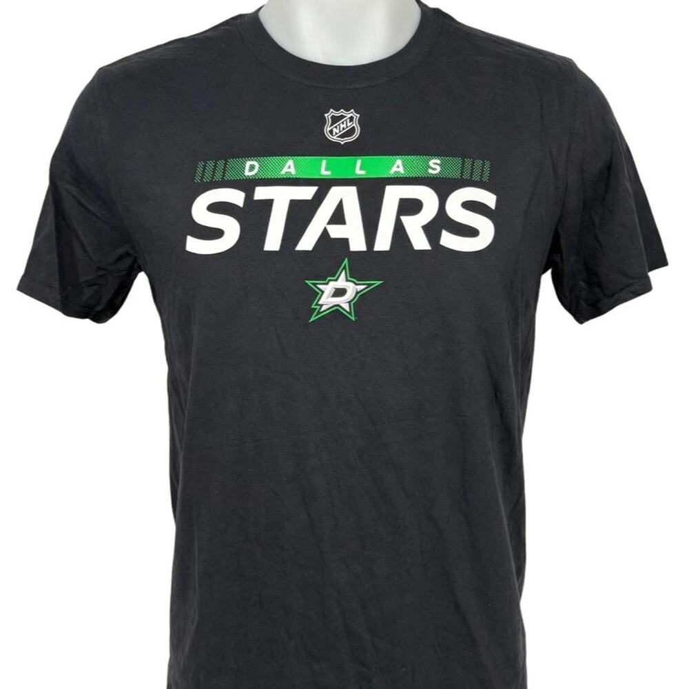 Dallas Stars NHL Hockey Men's Black T Shirt Size XL